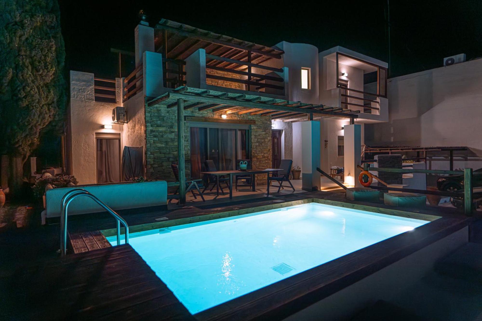 Apollonas & Sibylla Villa Chorio  Екстер'єр фото